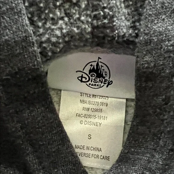 Disney Mickey Mouse Kids Hoodie - Black, Gray, and Red - Picture 2 of 4